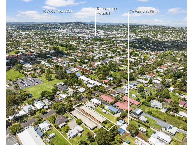 1, 2, 3/24 Warwick Street, Harristown QLD 4350