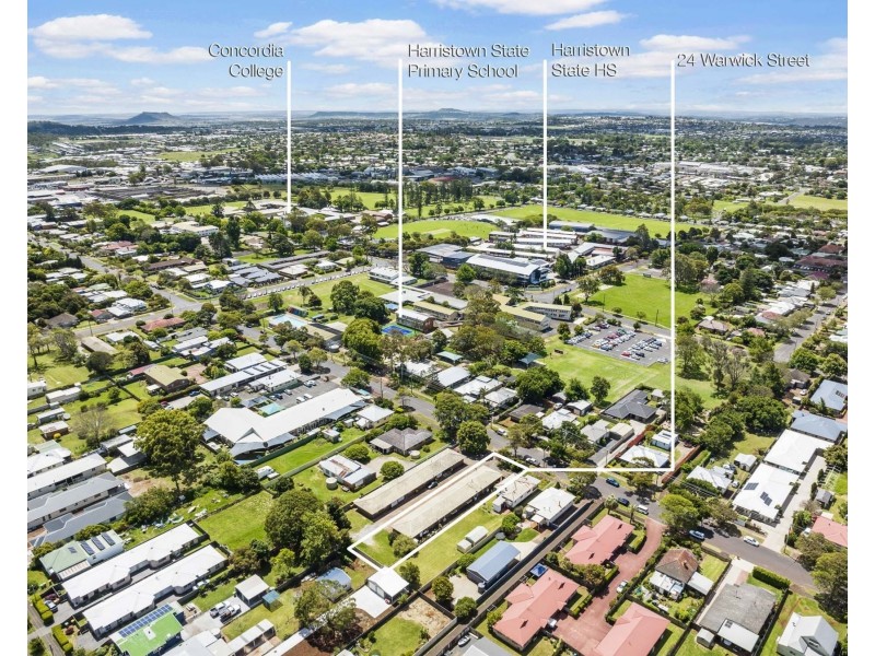 1, 2, 3/24 Warwick Street, Harristown QLD 4350