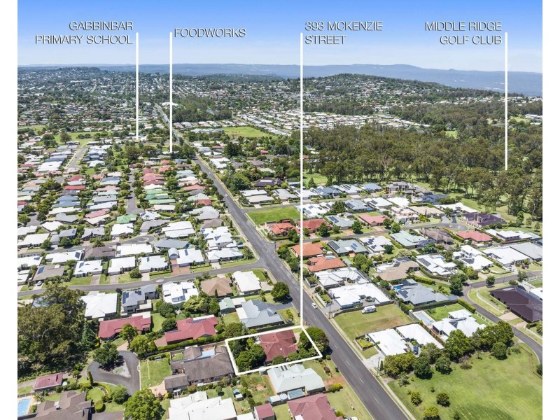 393 Mackenzie Street, Middle Ridge QLD 4350