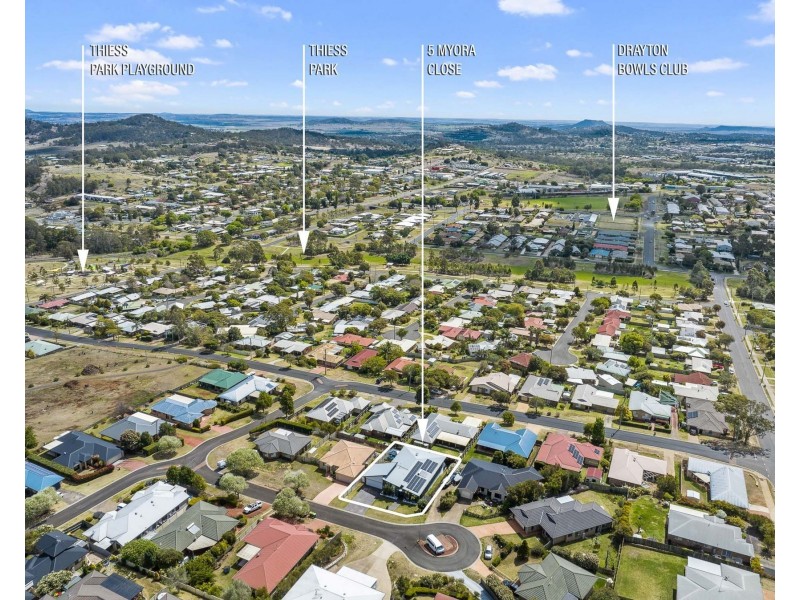 5 Myora Close, Darling Heights QLD 4350
