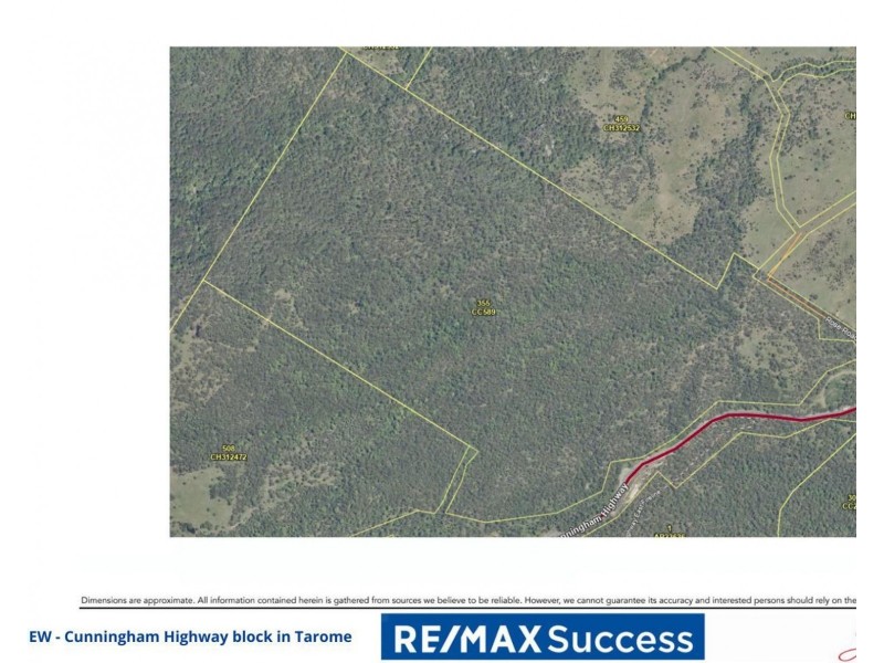 Lot 355 Cunningham Highway, Tarome QLD 4309