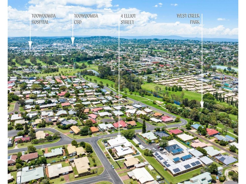 4 Elliott Street, Kearneys Spring QLD 4350