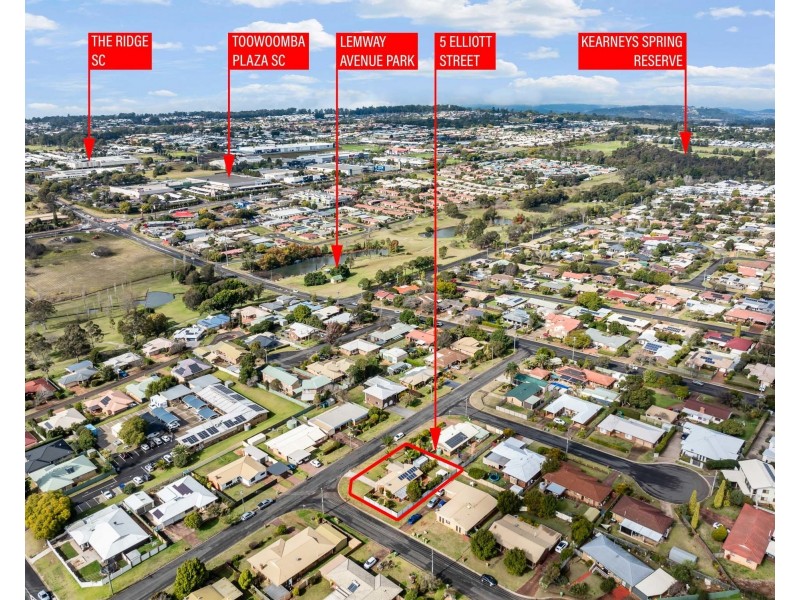 5 Elliott Street, Kearneys Spring QLD 4350