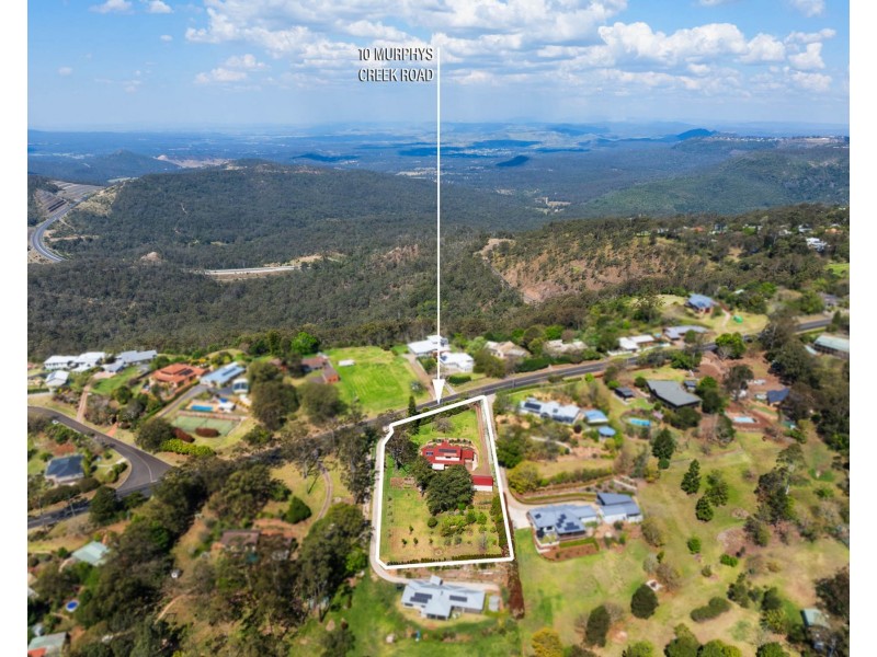 10 Murphys Creek Road, Blue Mountain Heights QLD 4350