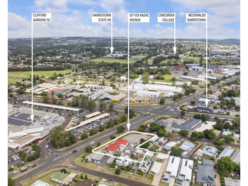127-129 Anzac Avenue, Newtown QLD 4350