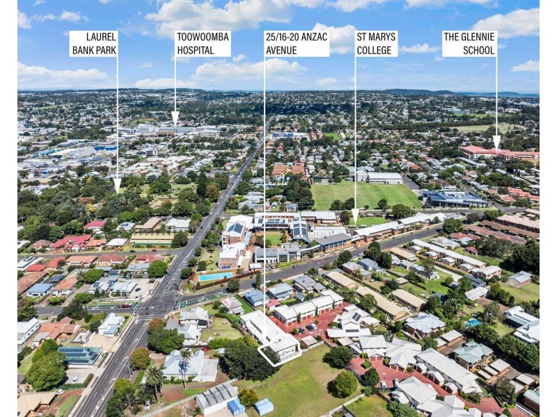 25/16-20 Anzac Avenue, Newtown QLD 4350
