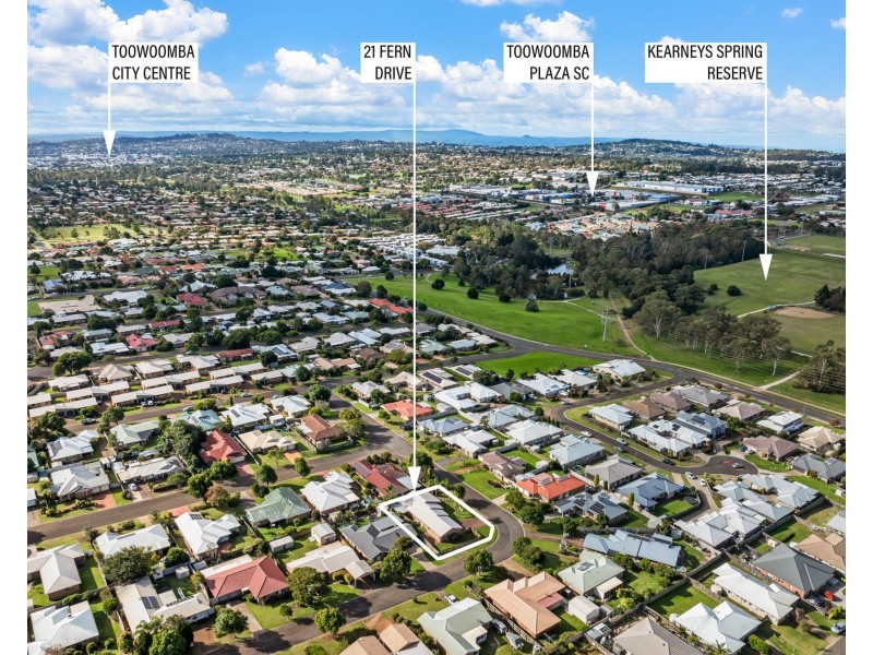 21 Fern Drive, Kearneys Spring QLD 4350
