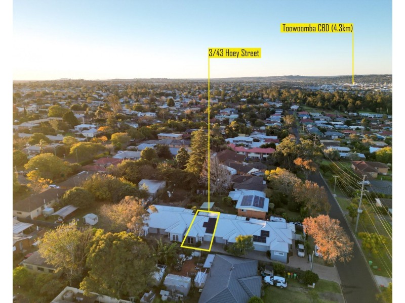 3/43 Hoey Street, Kearneys Spring QLD 4350