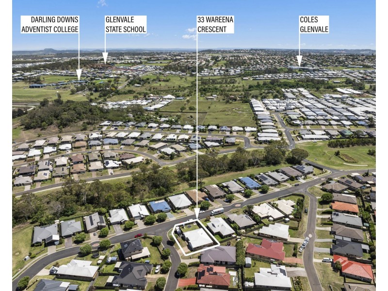 33 Wareena Crescent, Glenvale QLD 4350