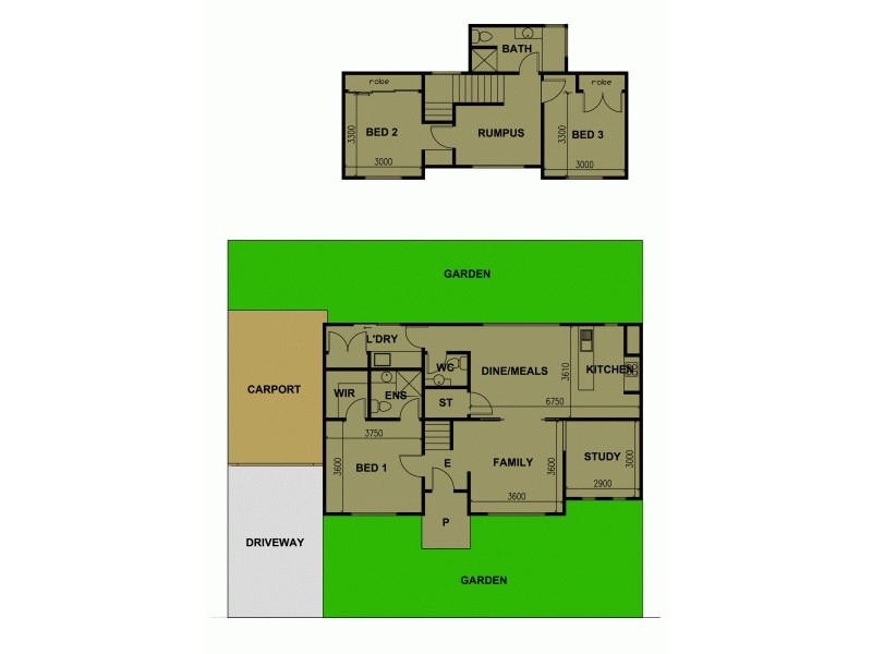 2/16 Redwood Court, Narre Warren VIC 3805 Floorplan