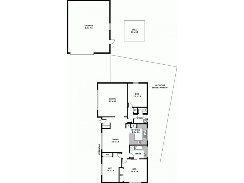 17 Ivan Crescent, Hampton Park VIC 3976 Floorplan
