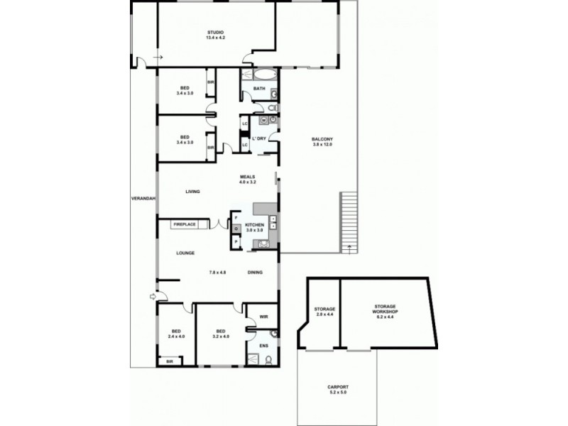 7 Mizmaze Road, Sherbrooke VIC 3789 Floorplan