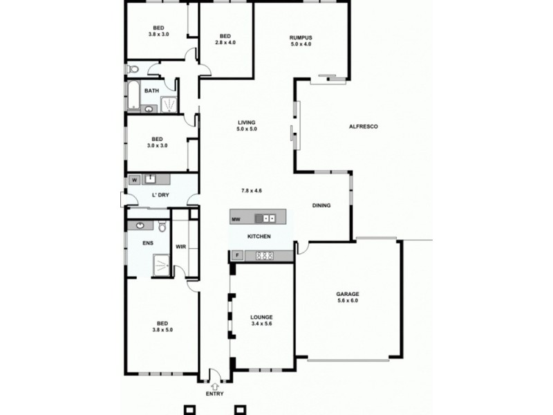 175 Settlers Run, Botanic Ridge, Cranbourne South VIC 3977 Floorplan