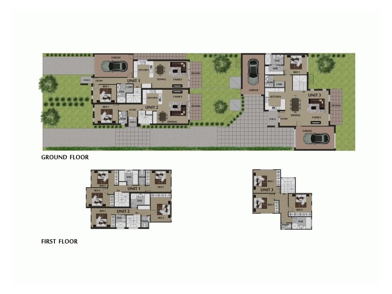 Unit 1 @ 6A Stradbroke Street, Oakleigh South VIC 3167 Floorplan