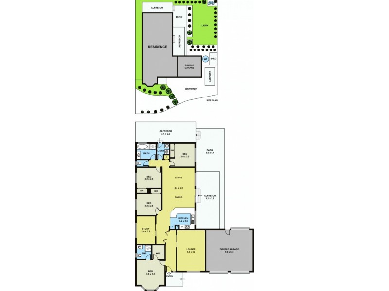 9 Rubicon Court, Hallam VIC 3803 Floorplan