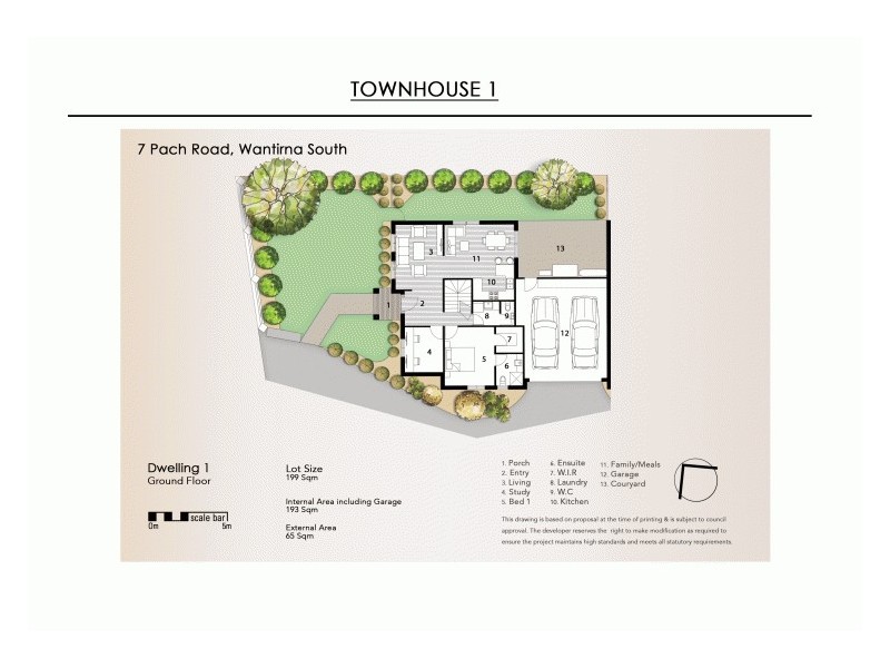 Unit 1 @ 7 Pach Road, Wantirna South VIC 3152 Floorplan