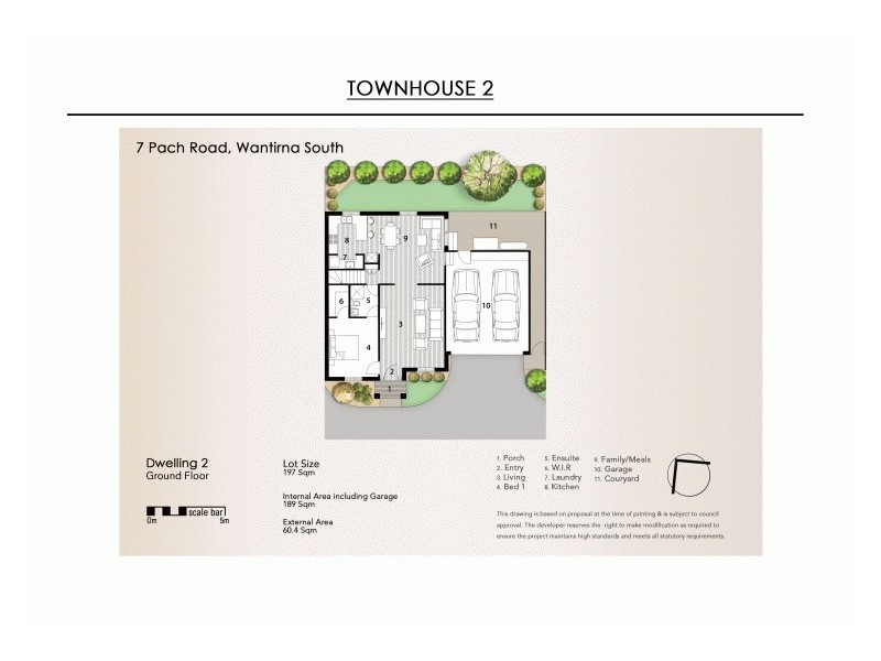 Unit 2 @ 7 Pach Road, Wantirna South VIC 3152 Floorplan