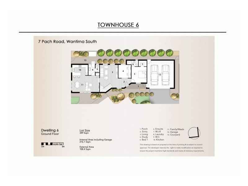 Unit 6 @ 7 Pach Road, Wantirna South VIC 3152 Floorplan