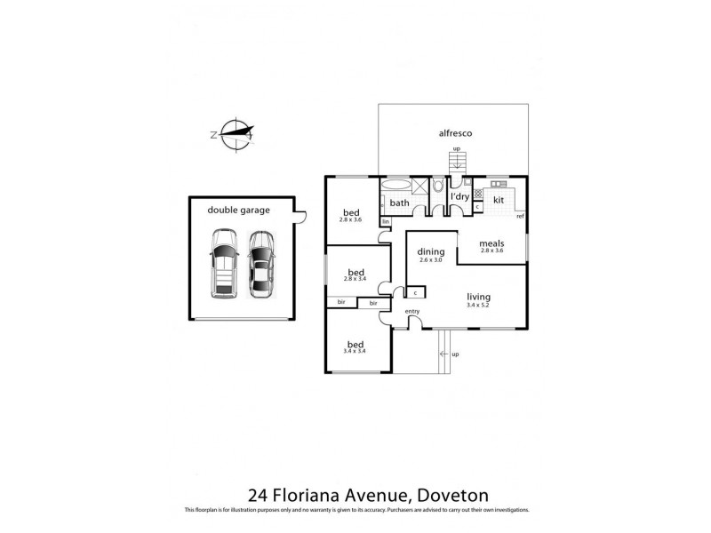 24 Floriana Avenue, Doveton VIC 3177 Floorplan