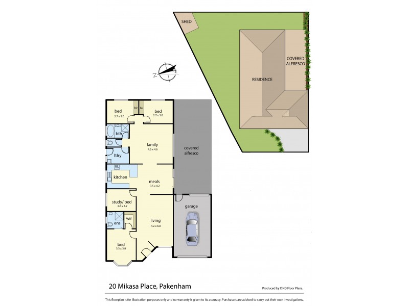 20 Mikasa Place, Pakenham VIC 3810 Floorplan