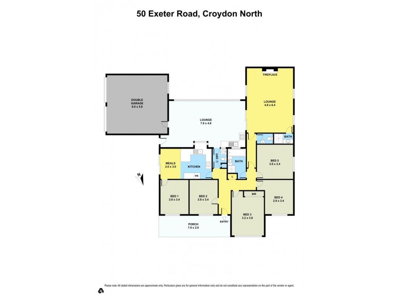 50 Exeter Road, Croydon North VIC 3136 Floorplan