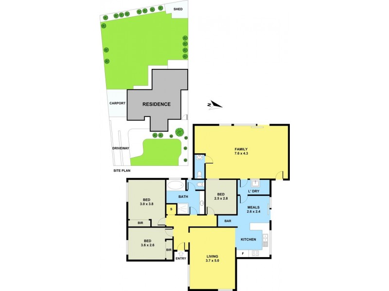 50 Millswyn Avenue, Hampton Park VIC 3976 Floorplan