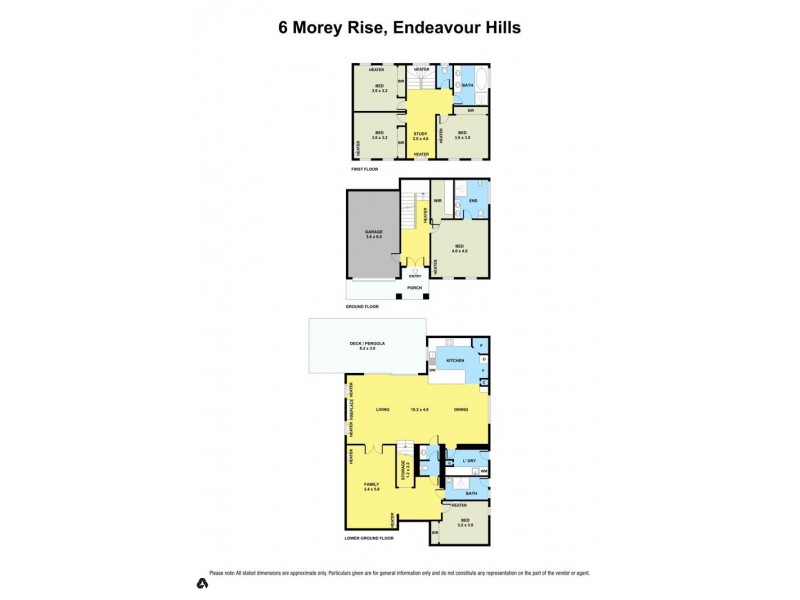 6 Morey Rise, Endeavour Hills VIC 3802 Floorplan