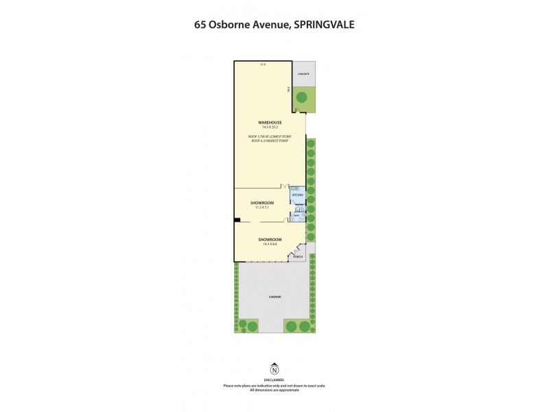 65 Osborne Avenue, Springvale VIC 3171 Floorplan