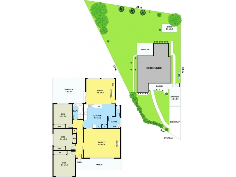 11 Nola Court, Hampton Park VIC 3976 Floorplan