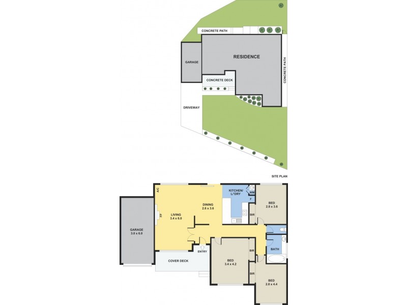 4 Cassia Grove, Frankston VIC 3199 Floorplan
