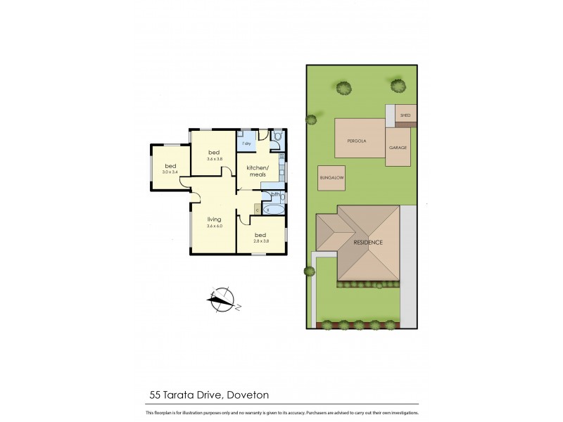 55 Tarata Drive, Doveton VIC 3177 Floorplan
