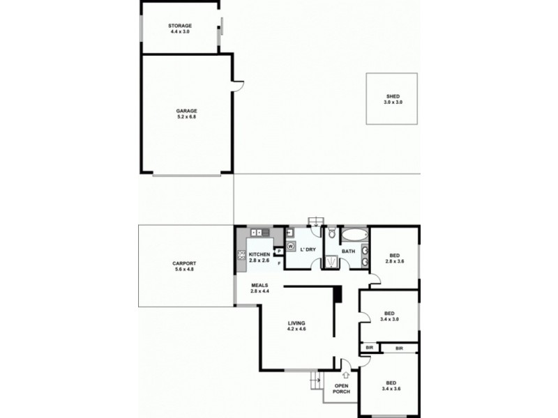 17 Charles Avenue, Hallam VIC 3803 Floorplan