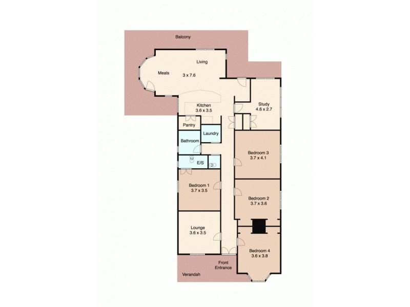 8 Queen Street South, Ballarat VIC 3350 Floorplan