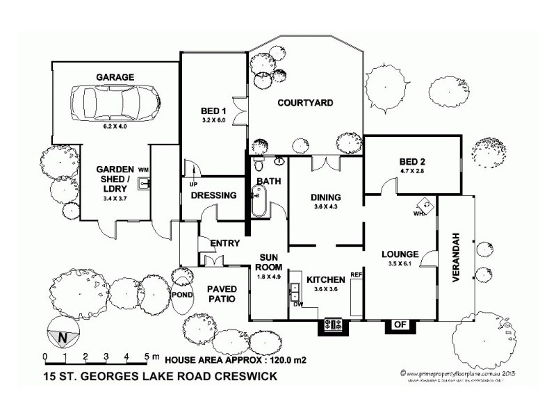 Creswick VIC 3363 Floorplan