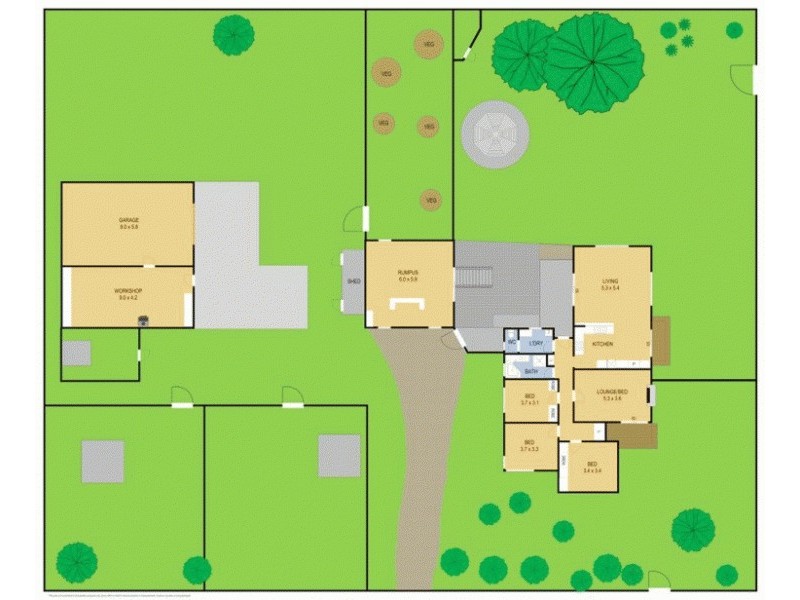 7 Gibb Street, Rokewood VIC 3330 Floorplan