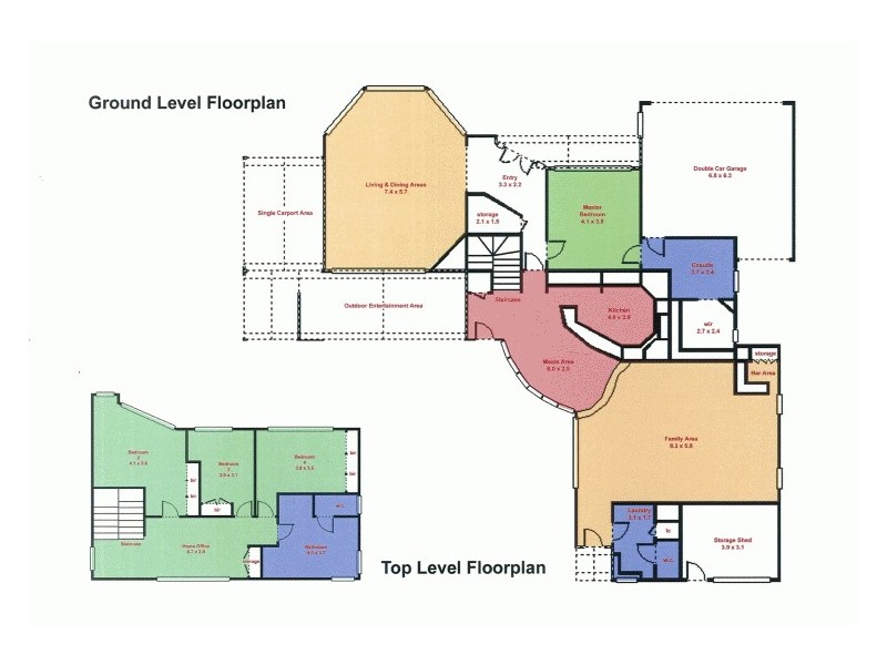 7 Elliott Street, Lake Wendouree VIC 3350 Floorplan
