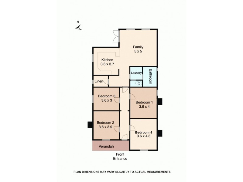 434 Ligar Street, Ballarat VIC 3350 Floorplan