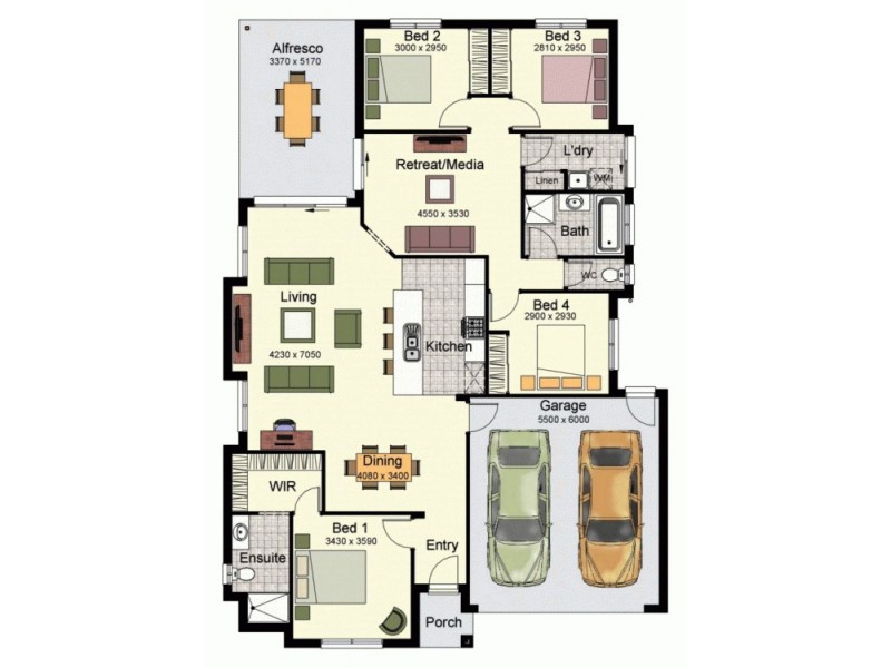 17 Portsea Street, Alfredton VIC 3350 Floorplan