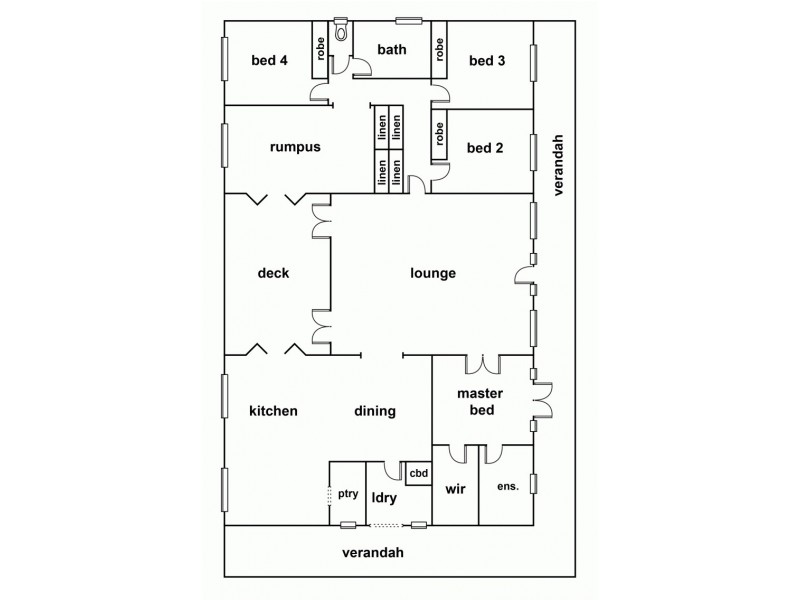 57 Brays Road, Cambrian Hill VIC 3352 Floorplan