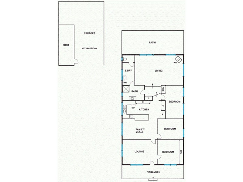 210 Coghills Creek Road, Blowhard VIC 3352 Floorplan