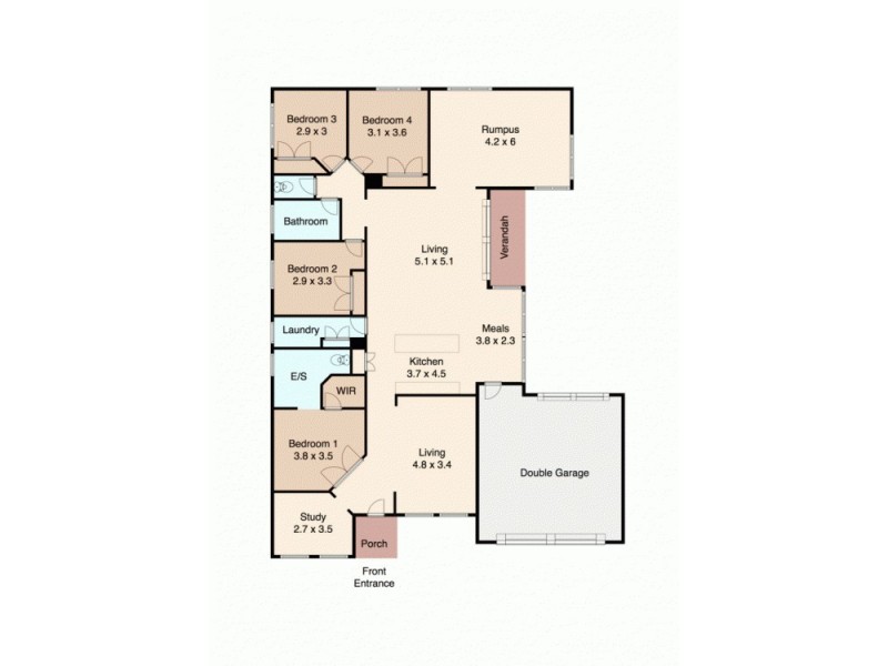 110 Wiltshire Lane, Delacombe VIC 3356 Floorplan