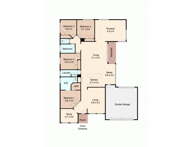 110 Wiltshire Lane, Delacombe VIC 3356 Floorplan