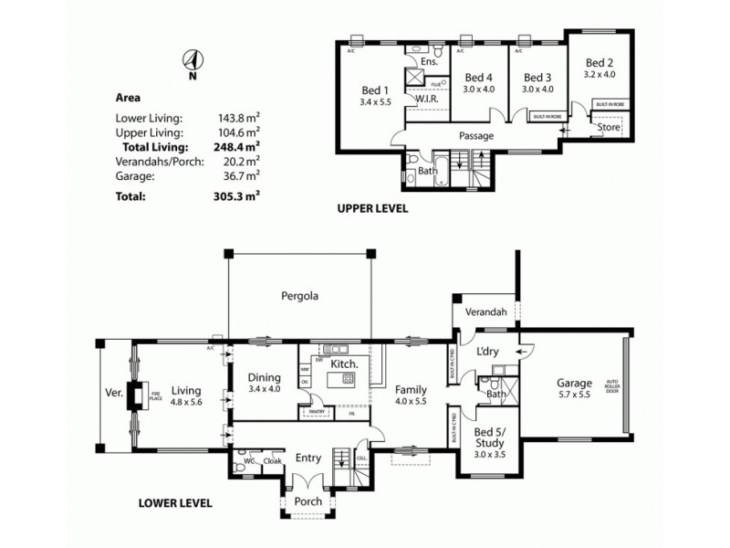 88 Rangeview Drive, Carey Gully SA 5144 Floorplan
