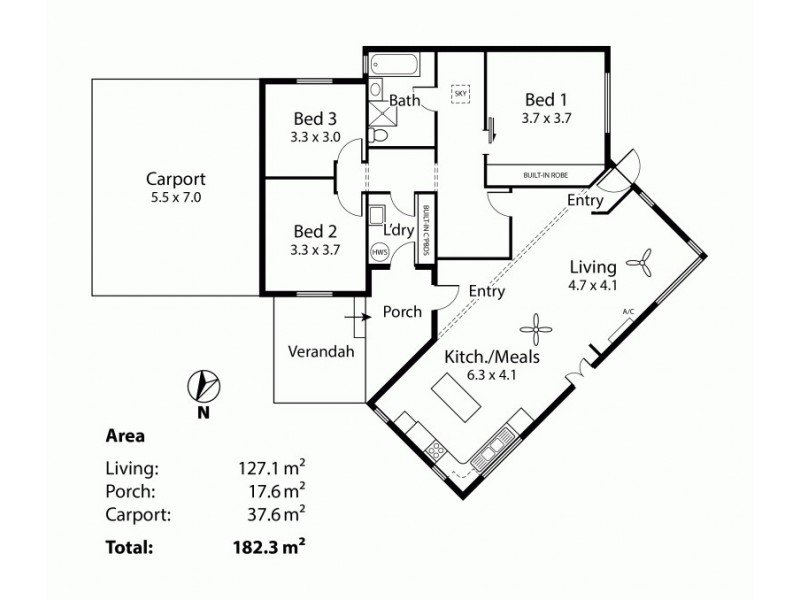2a Knott Street, Mount Barker SA 5251 Floorplan