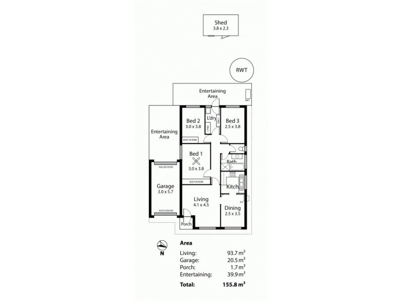 6/2 Lime Street, Strathalbyn SA 5255 Floorplan