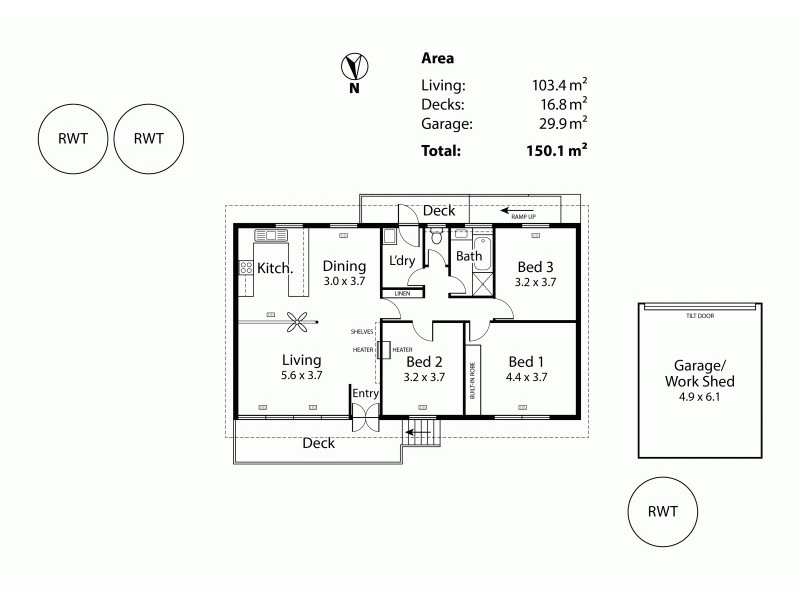 6 Collins Road, Uraidla SA 5142 Floorplan