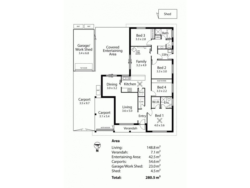 7 Scott Lane, Littlehampton SA 5250 Floorplan