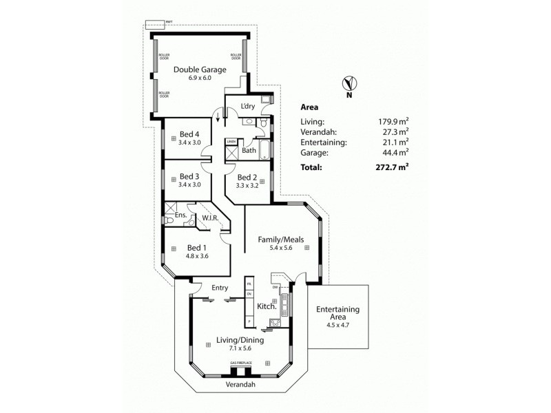 109 Hurling Drive, Mount Barker SA 5251 Floorplan