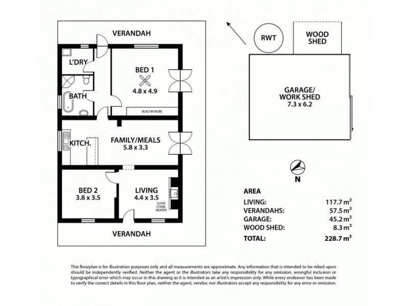 74 East Terrace, Callington SA 5254 Floorplan