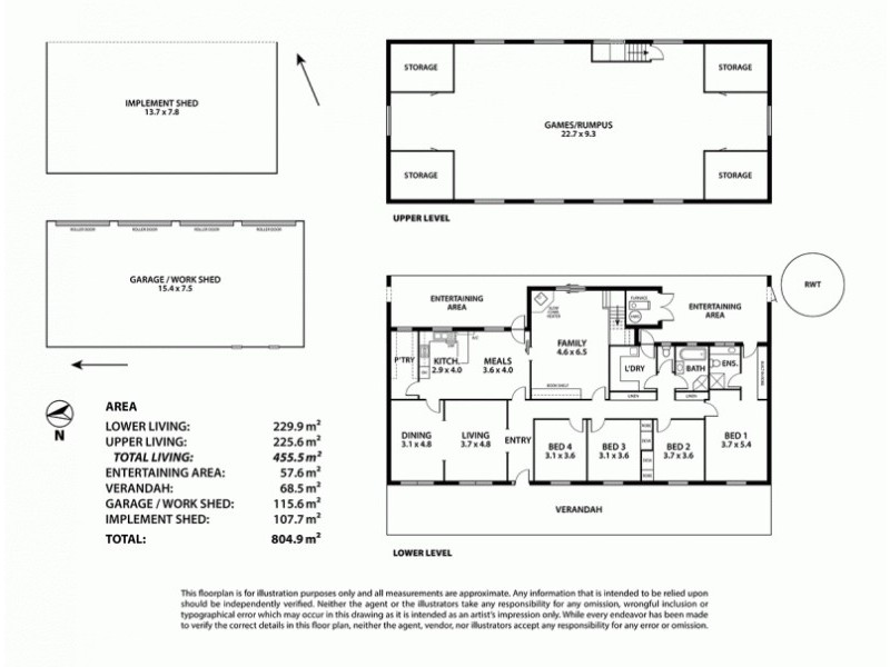 55 Fox Road, Birdwood SA 5234 Floorplan